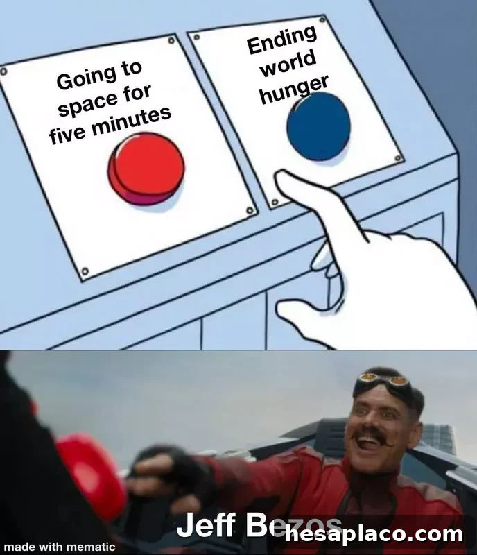 Jeff Bezos makes a decision
