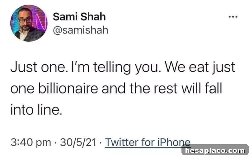 Eat the rich meme