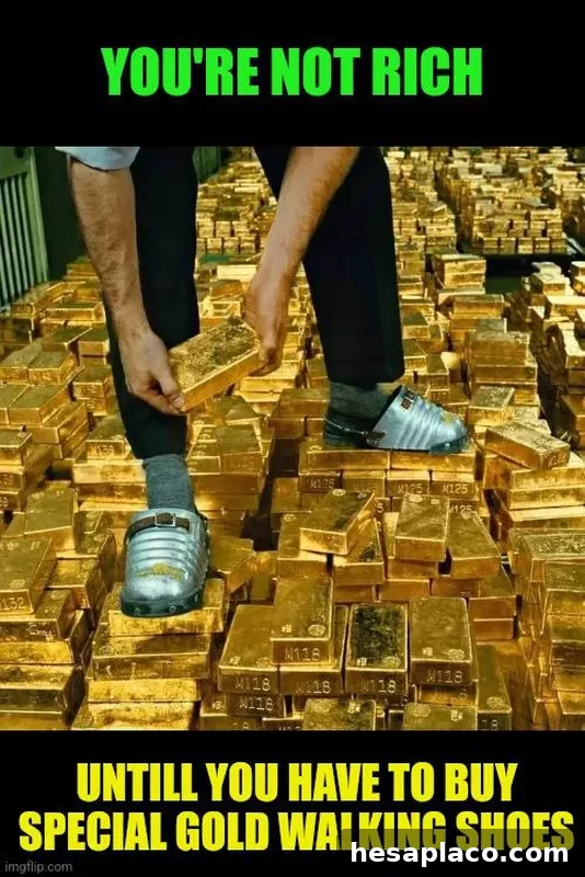 Picking up gold bars