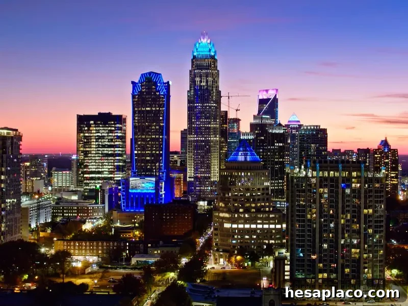 Charlotte, North Carolina, skyline