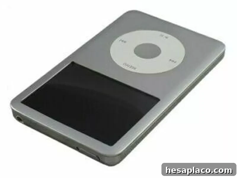 iPod 7th generation silver