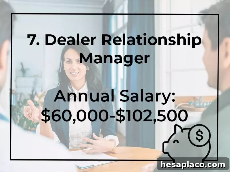 15 Highest Paying Consumer Services Jobs Ranked 10 Dealer Relationship Manager
