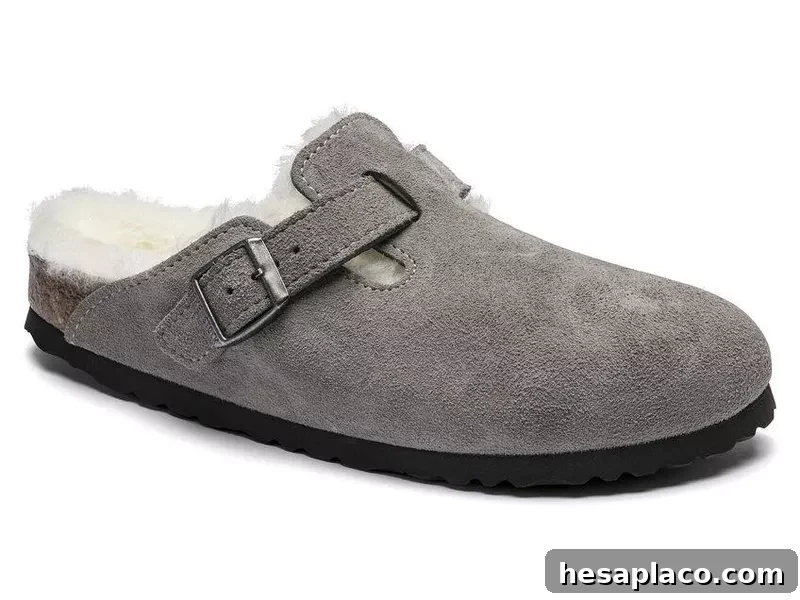 winter slip-on Birkenstock