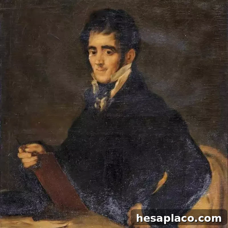 Francisco de Goya Portrait of Rafael Esteve painting