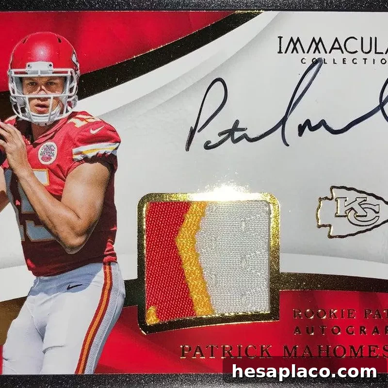 Patrick Mahomes Immaculate RPA
