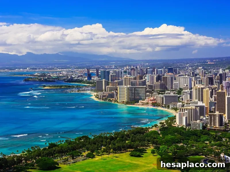 Honolulu, Hawaii skyline