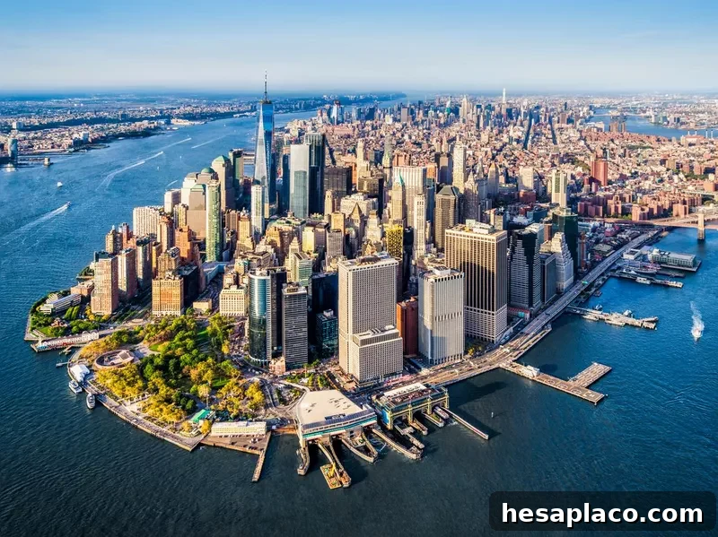 Lower Manhattan. New York