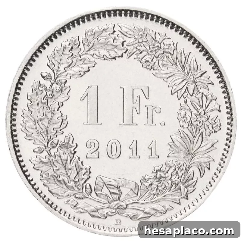 One Swiss Franc