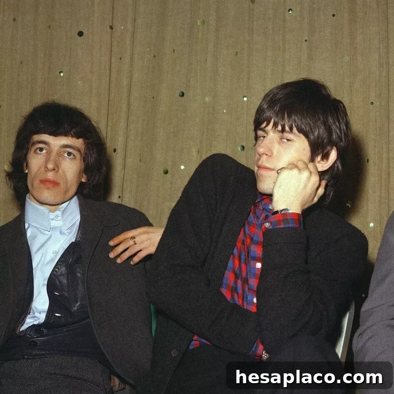 Keith Richards with Bill Wyman