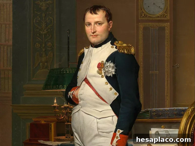 Painting of Napoleon