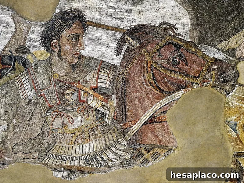 Mosaic of Alexander the Great