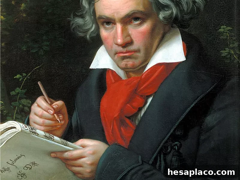 Ludwig van Beethoven portrait