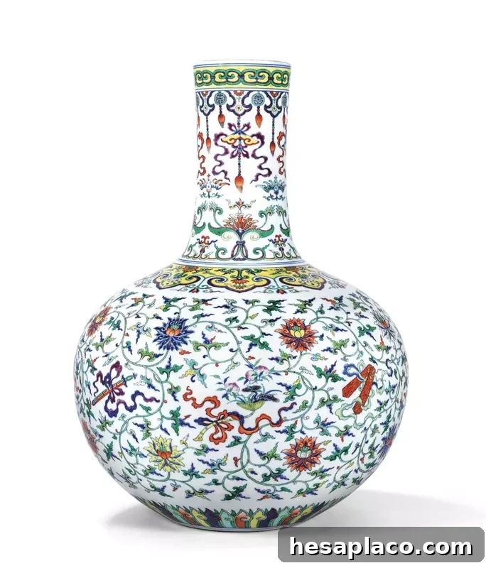 The Taber Family Tianqiuping Vase