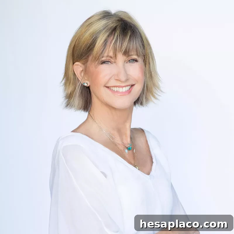 A recent photo of Olivia Newton-John