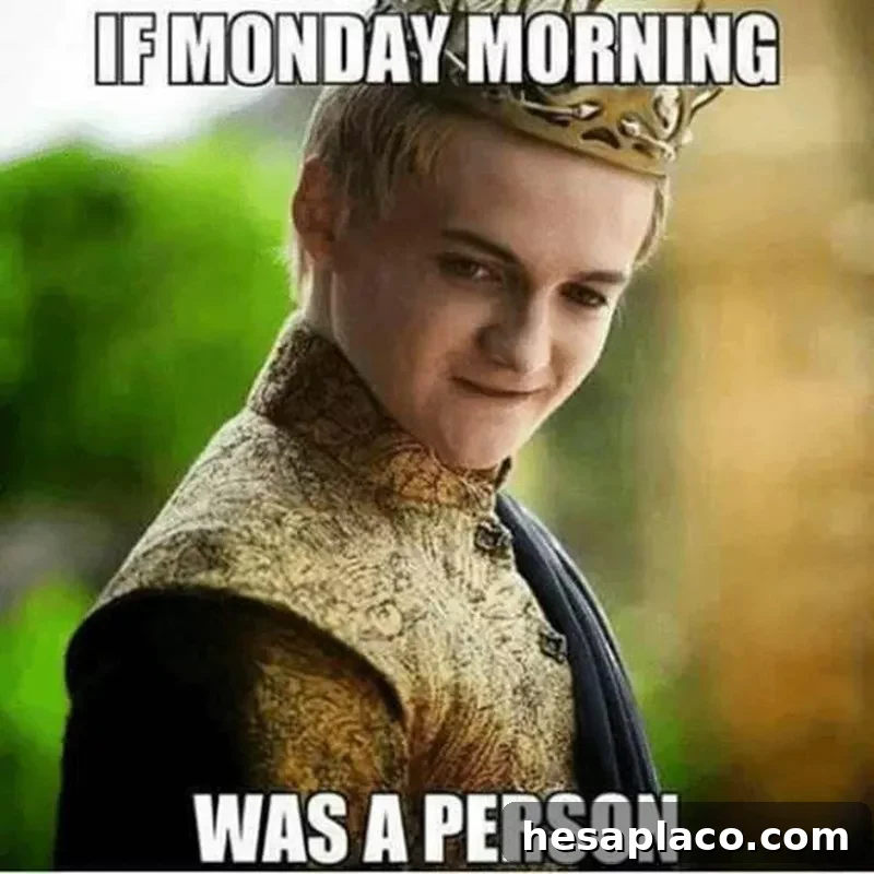 Joffrey Monday Meme