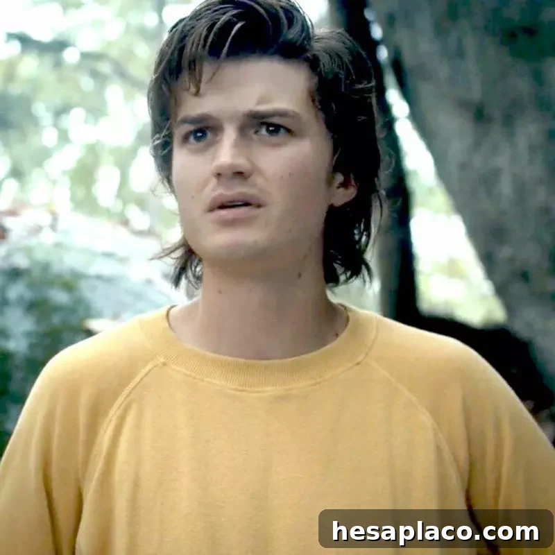 Joe Keery as Steve Harrington in Stranger Things