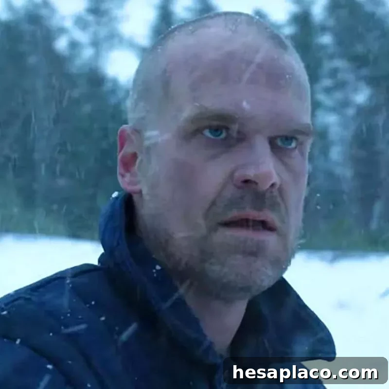 David Harbour as Jim Hopper in Stranger Things
