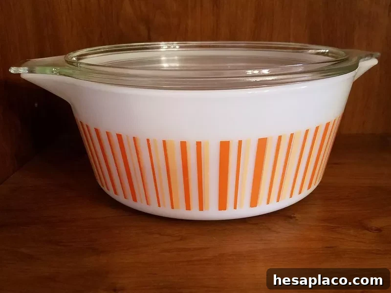 Orange Barcode Bowl