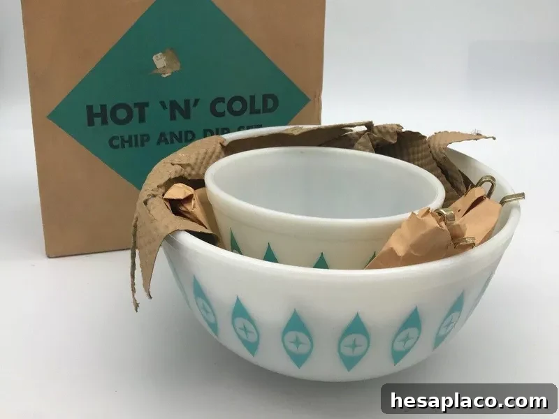 Atomic Eyes Chip and Dip Bowl Set