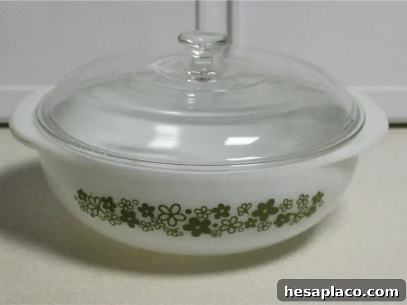 Spring Blossom Casserole Dish