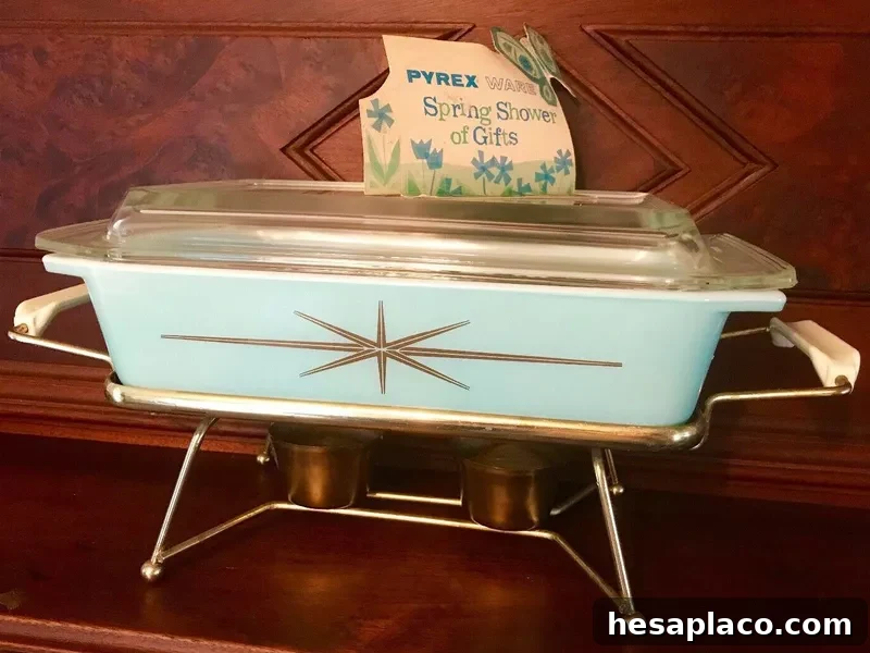 Starburst Atomic Casserole Dish
