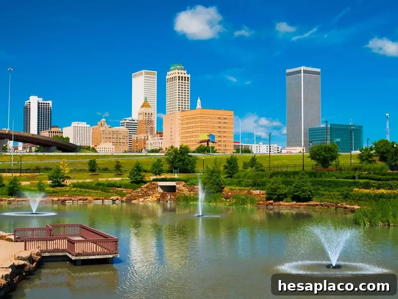 Tulsa skyline