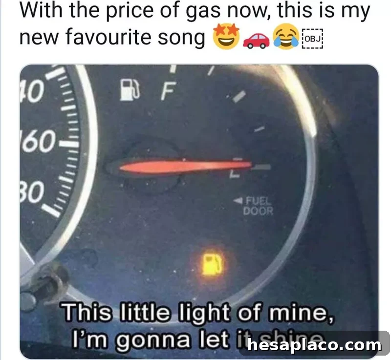 Empty tank