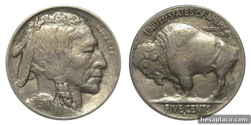 1914 S Buffalo Nickel