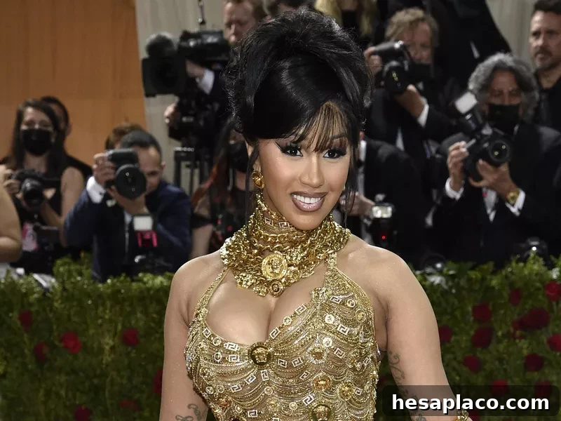 Cardi at MET Gala
