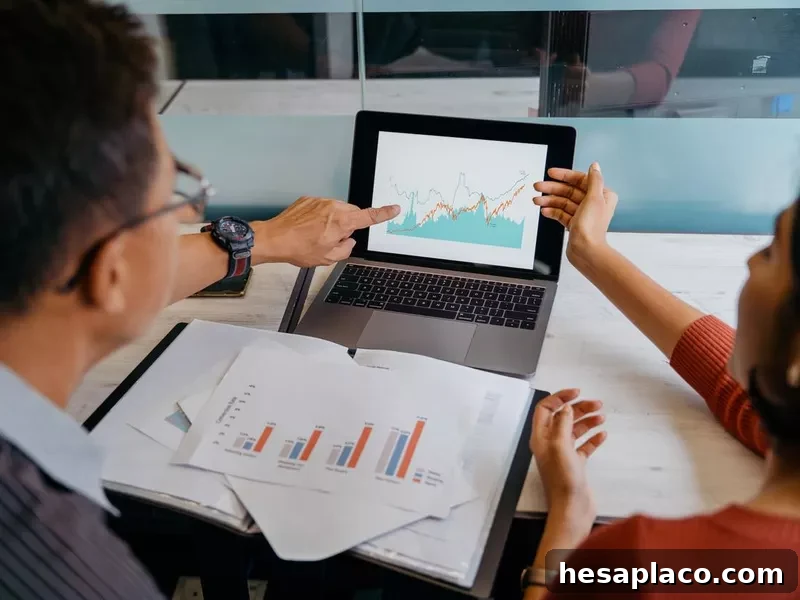 Asian business professionals working in office