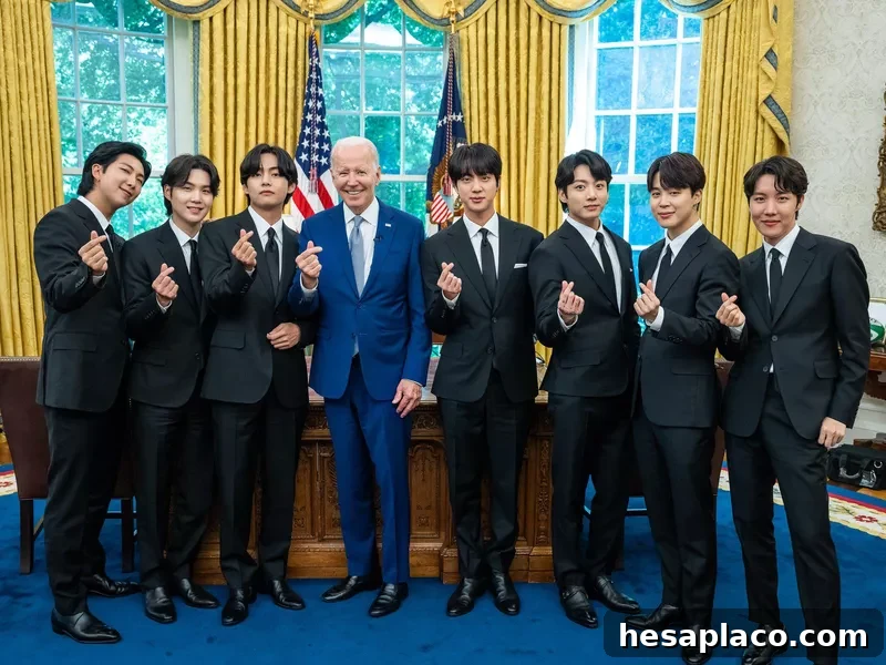 BTS and President Biden