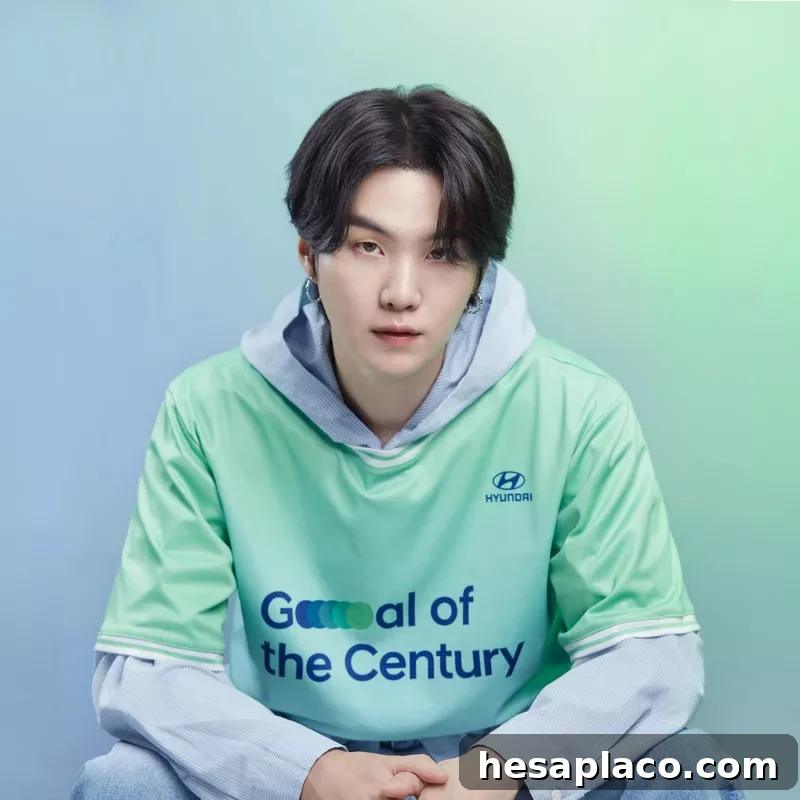 Suga of BTS