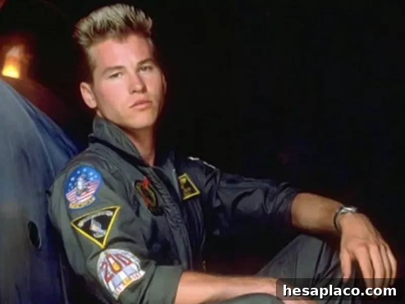 Val Kilmer as Iceman in Top Gun