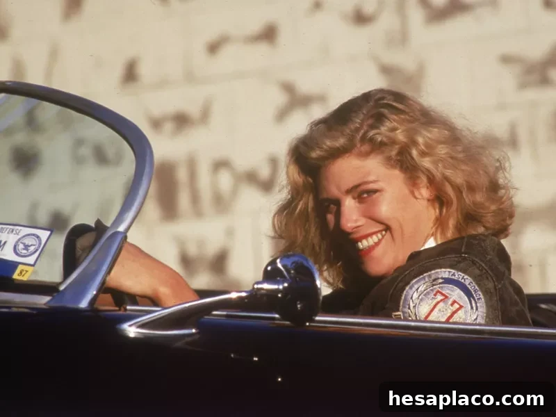 Kelly McGillis as Charlie in Top Gun