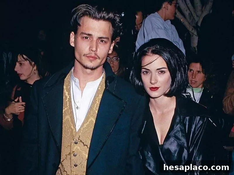 Johnny Depp and Winona Ryder