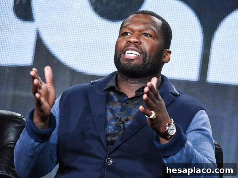 50 Cent at Power panel