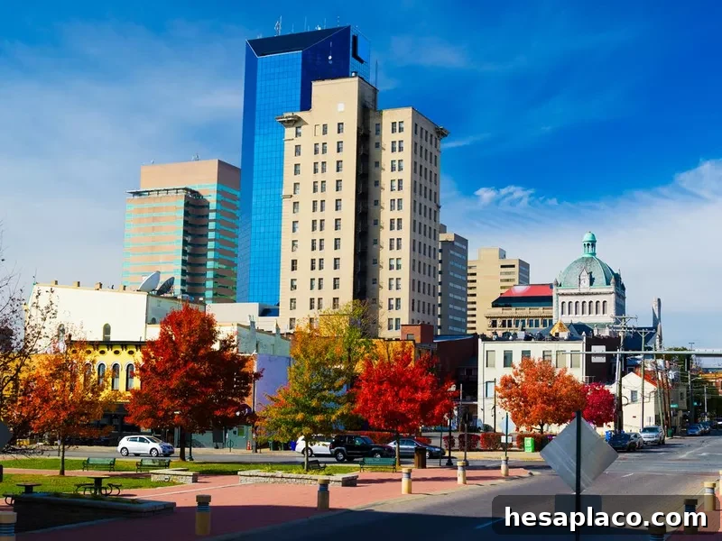 Downtown Lexington Skyline