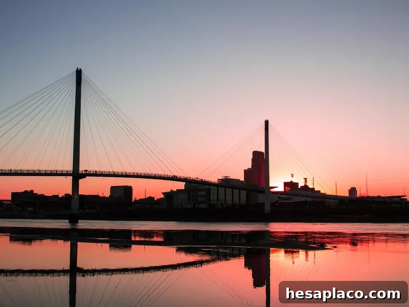Sunset In Omaha