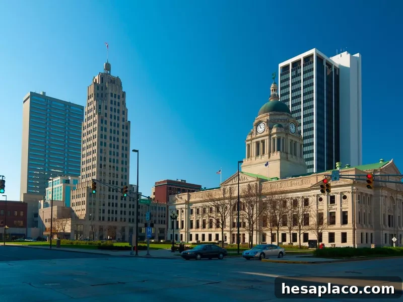 Fort Wayne skyline