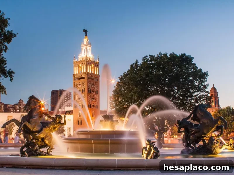 Kansas City Missouri Fountain at Country Club Plaza
