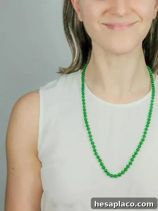 Jade Bead Necklace