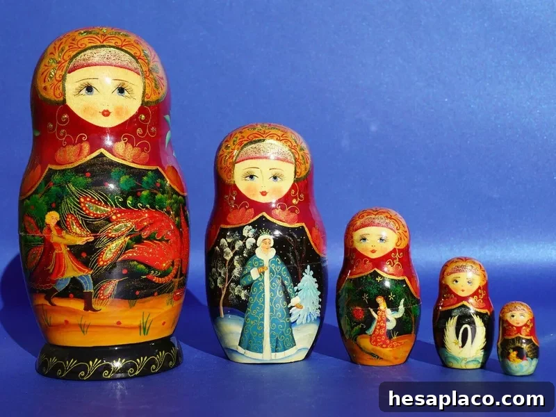 Russian dolls by Frolova