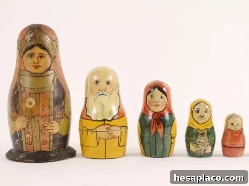 Traditional Russian Nesting Dolls