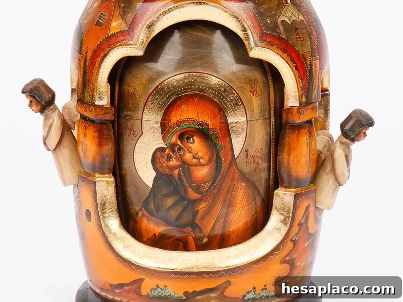 Religious Iconography Russian Dolls