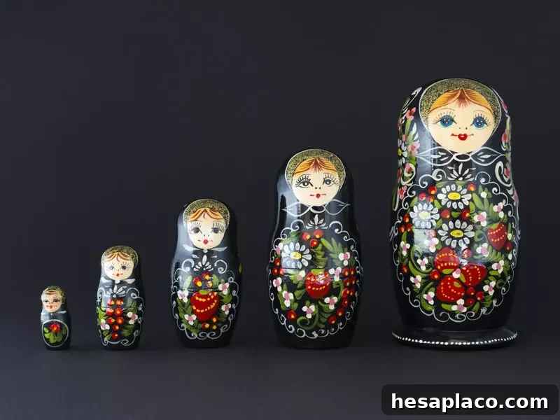What Russian dolls are called