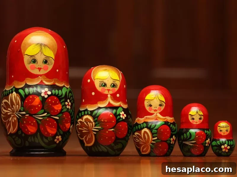 What Russian dolls symbolize