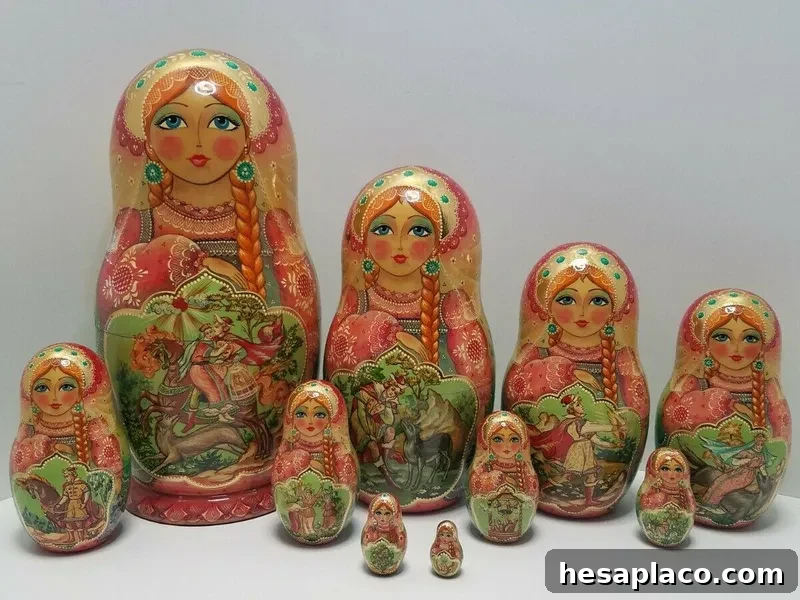 Russian Fairy-Tale Dolls