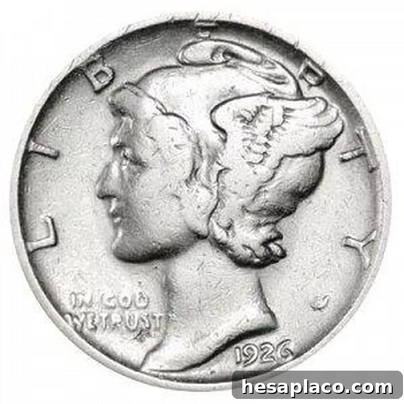 1926-S Mercury Dime
