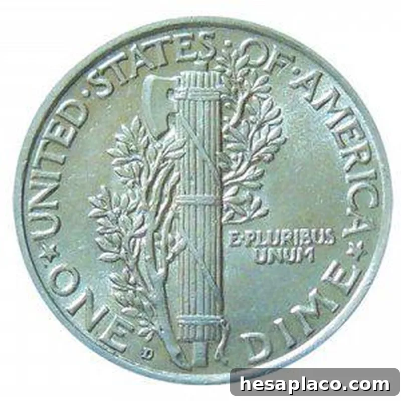 1918-D Mercury Dime