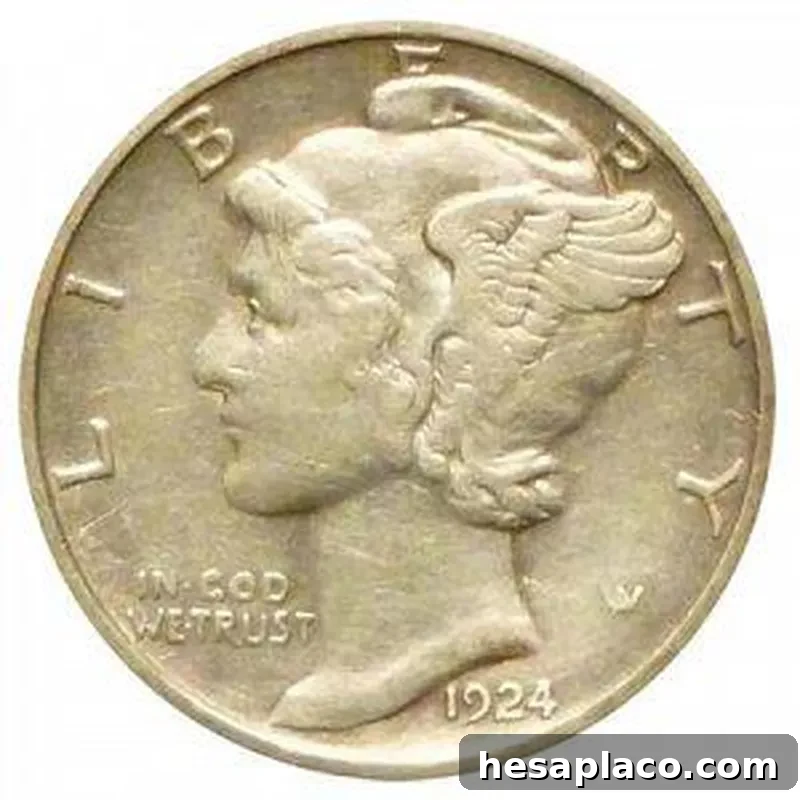 1924-S Mercury Dime